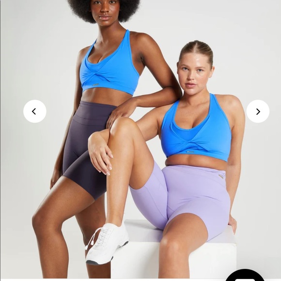 Gymshark Mesh Sports Bra - Whitney Simmons V4 - optimist blue - Picture 6 of 8